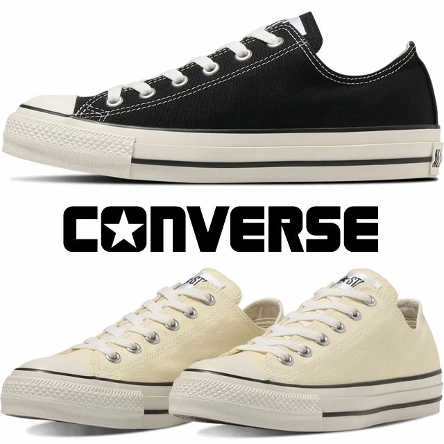 コンバース 靴 スニーカー オールスター （R） OX メンズ カジュアルシューズ レディース キャンバススニーカー ローカット ブラック 31310690 バターホワイト 31310694