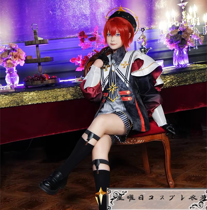 『一部在庫あり』 あんスタ 堕天使たちの晩餐会 仙石忍 真白友也 朱桜司 花群冬芽 コスプレ衣装 コスチューム