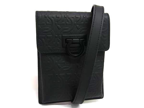 ショルダーバッグ ガンチーニ レザー GG-241149 ブラック ハンドバッグ ショッピングバッグ トートバッグ 鞄 ブランド 斜め掛け 肩掛け 上品 通勤通学 高級【本物保証】