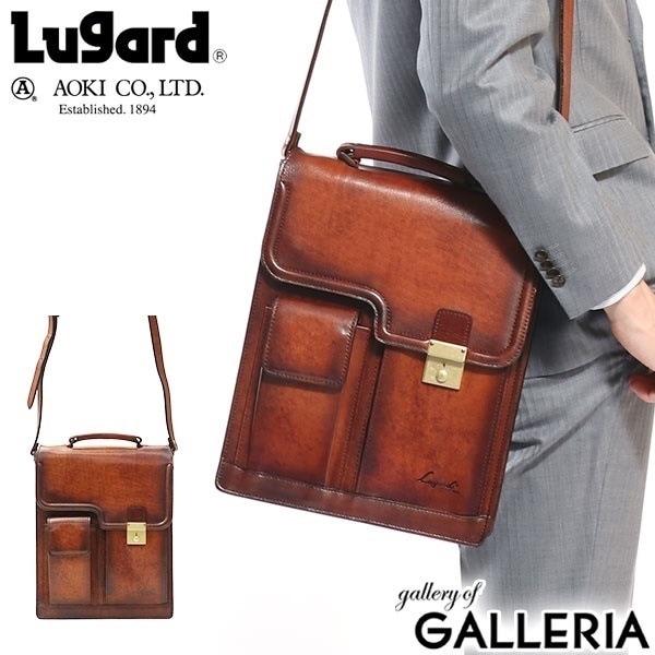 青木鞄 バッグ AOKI ショルダーバッグ 斜めがけ ラガード Lugard G3 メンズ レザー 本革 A4 5221 38,610円