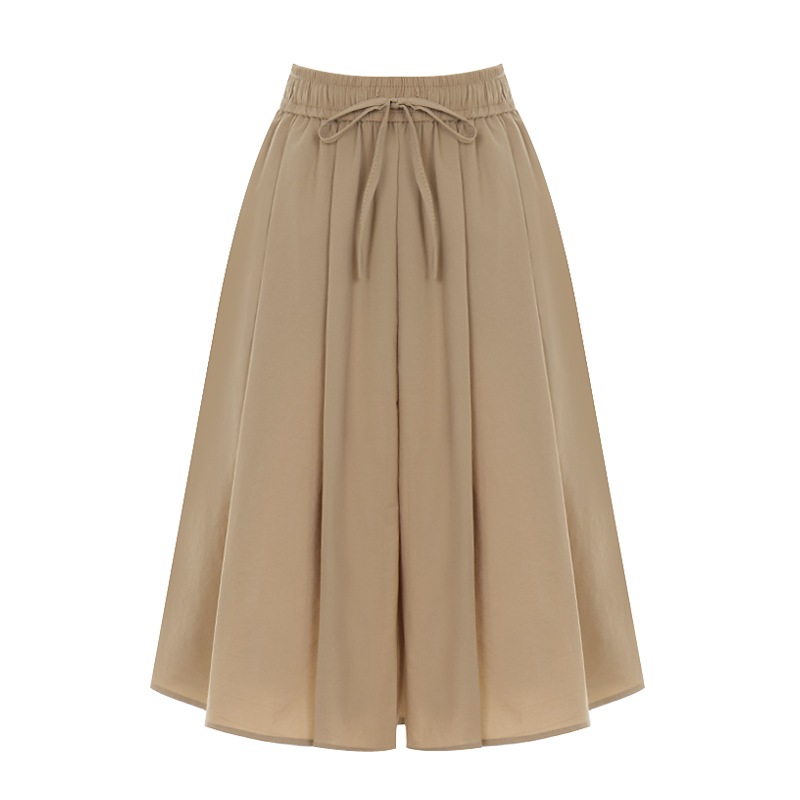 【メガ割 最大20％OFF】ストリングバンディング 6分キュロットパンツ