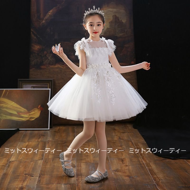 子供服ドレス 発表会 ピアノ発表会 結婚式 ミニドレス フォーマル ドレス 女の子 二次会 花嫁 ジ