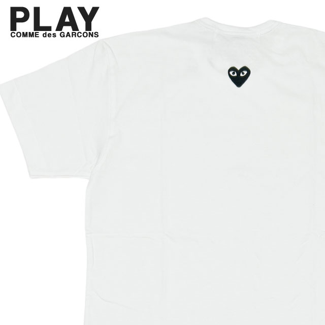 プレイ コムデギャルソン PLAY COMME des GARCONS PLAY BACKNECK BLACK HEART TEE Tシャツ 200-009471-050