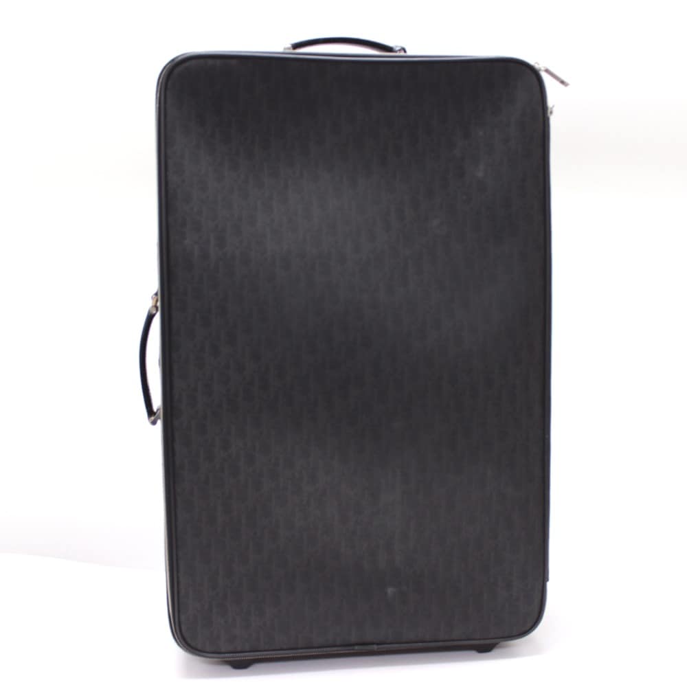 DIOR HOMME ディオール・オム キャリーバッグ トロッター カバン 2輪 スーツケース キャリーバッグ カバン PVC ブラック