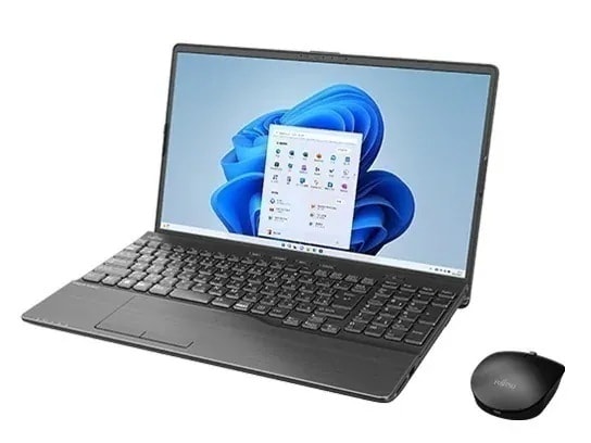 FMV LIFEBOOK AH53/H2 FMVA53H2B [ブライトブラック] ノートパソコン(15.6型/AMD Ryzen 7 7730U/16GB/512GB/win 11/OFFICE)
