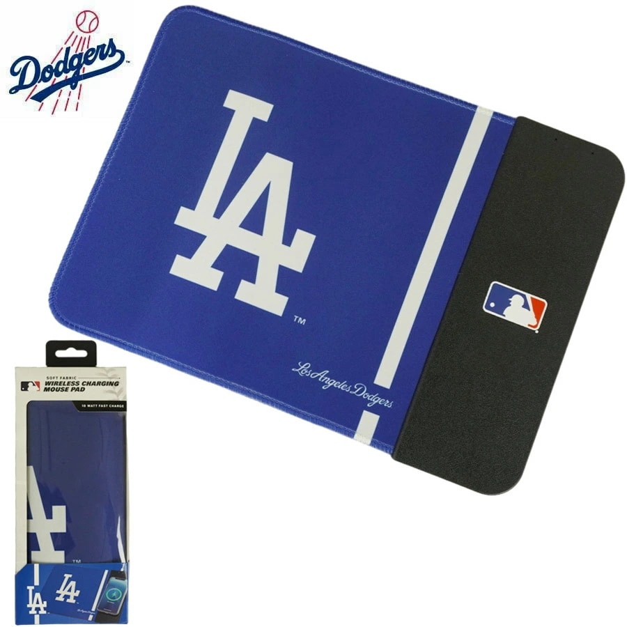 ロサンゼルス ドジャース公式グッズワイヤレス チャージング マウスパッド USB付きWIRELESS CHARGING MOUSE PAD大谷翔平 LA DODGERS