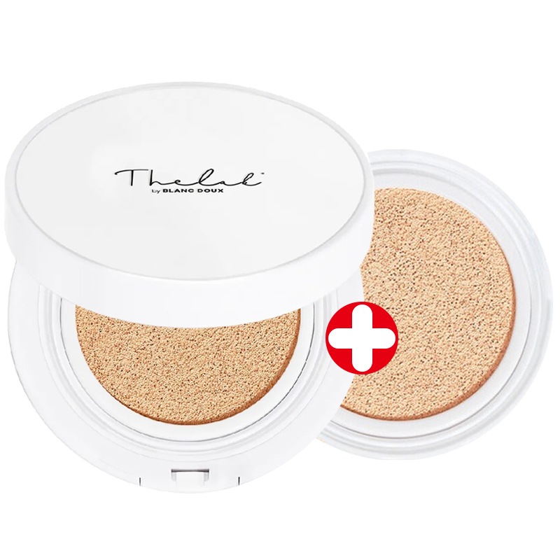 [本品+詰め替え] 低分子ヒアルロン酸ヘルシークリームクッション