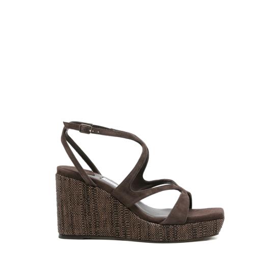 JIMMY CHOO Women Shoes AYLA 85 FHB CHOCO BROWN