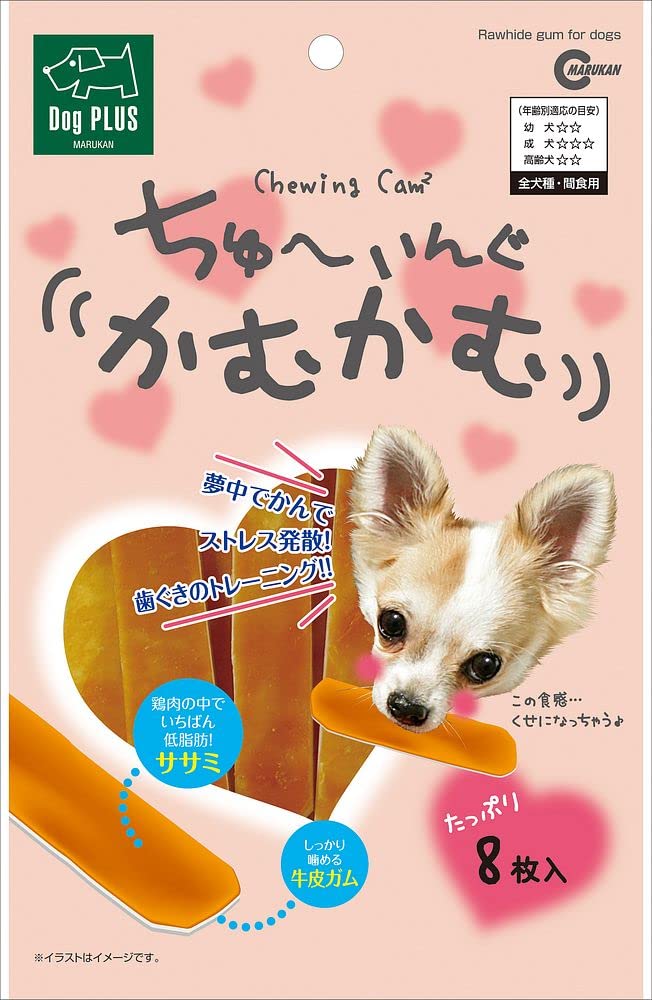 (まとめ買い)マルカン DP-122 ちゅーいんぐかむかむ 犬用おやつ 【×18】