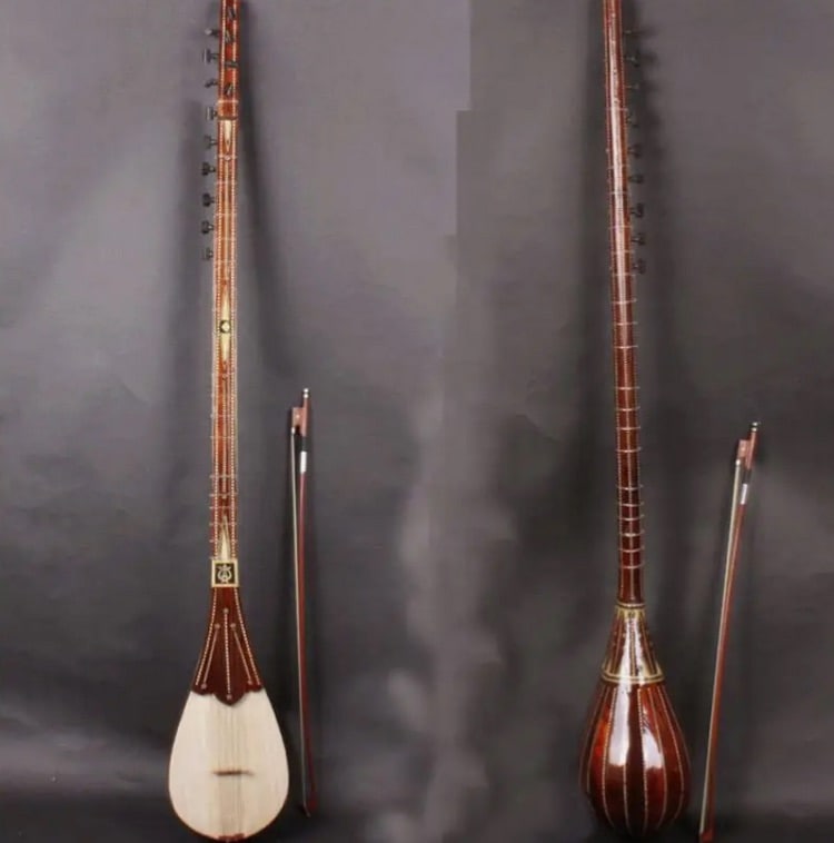 萨塔尔 サタル Satar 約142cm 新疆ウイグル族 弦楽器