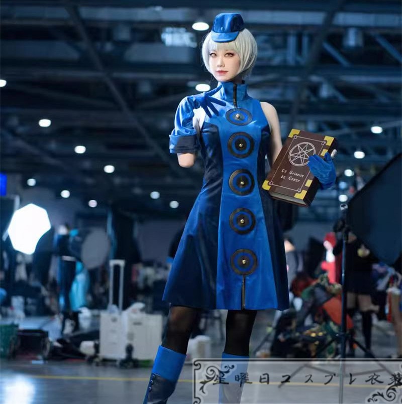 ペルソナ3 エリザベス コスプレ衣装 コスチューム 仮装 『帽子と手袋付き』