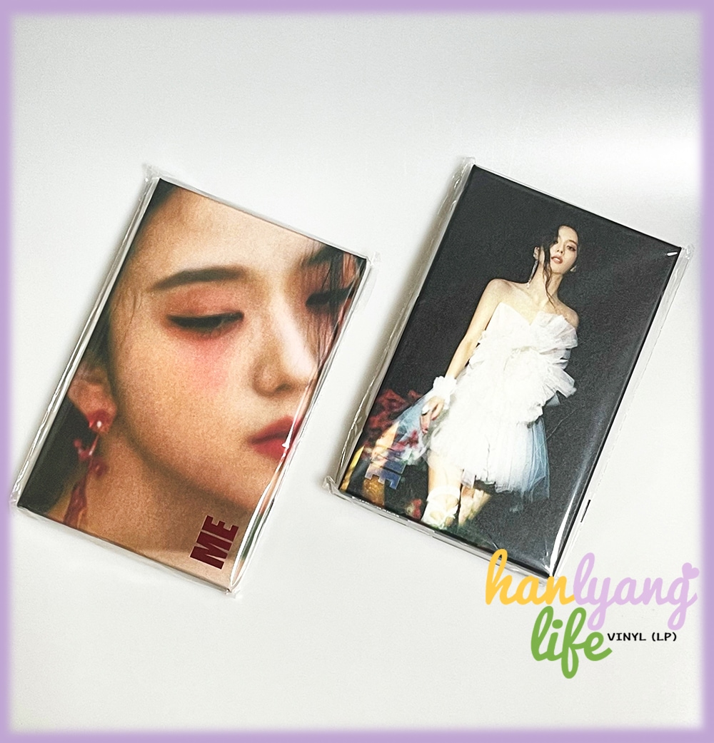 [未開封新品] 初版智秀( JISOO)ソロアルバムME JISOOアルバムフラワーフォトブック2種セットウィーバース特典付きブラックピンク