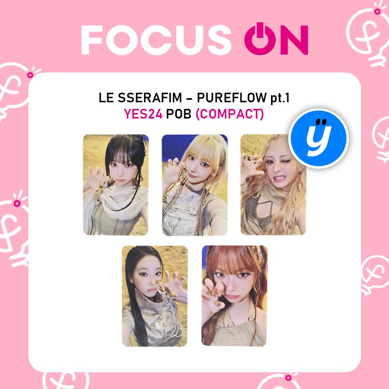 Qoo10] SOURCE MUSIC LE SSERAFIM PUREFLOW