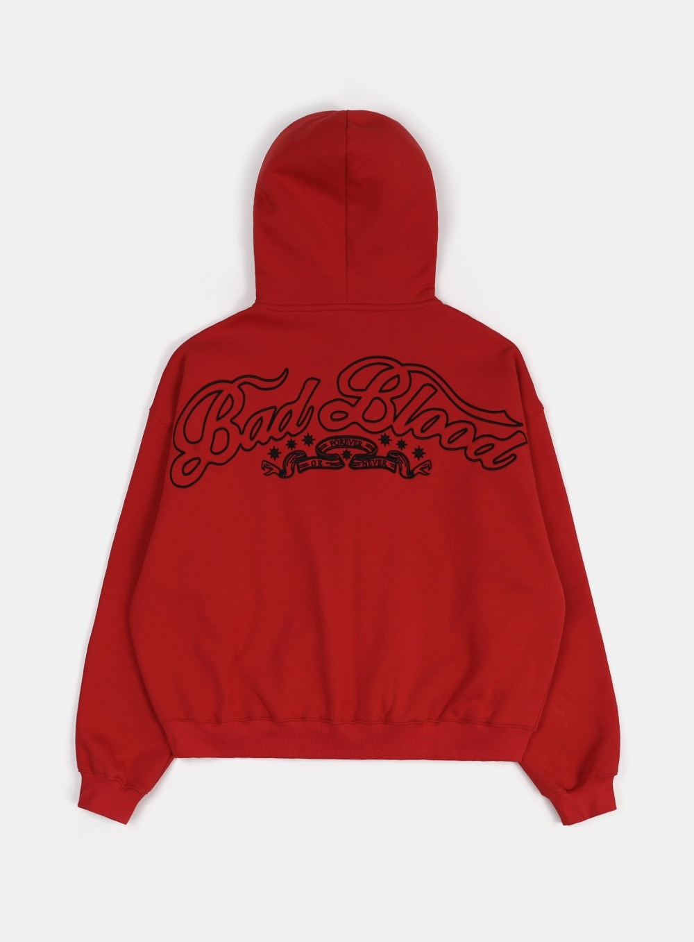 BADBLOOD ♥ Mystic Capsule Hooded Zip-Up /追跡付 BADBLOOD】 クラシックスタイル MYSTIC CAPSULE HOODED ZIP-UP : RED