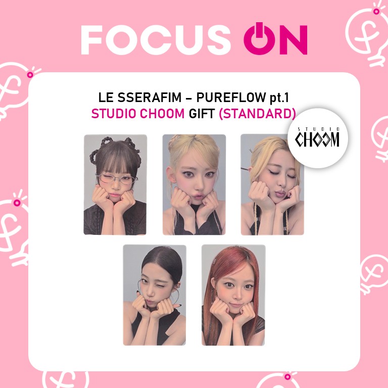 Qoo10] SOURCE MUSIC LE SSERAFIM PUREFLOW