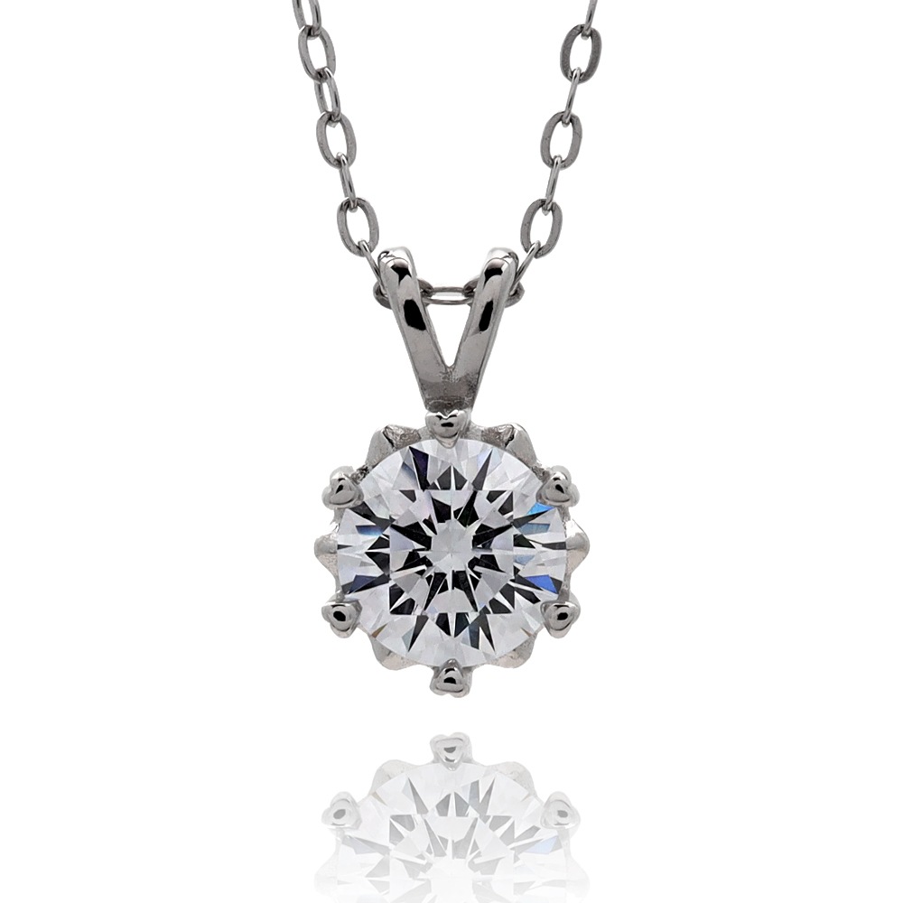 S925 ワンドロップ 一滴 ネックレス [fhns026-silver]