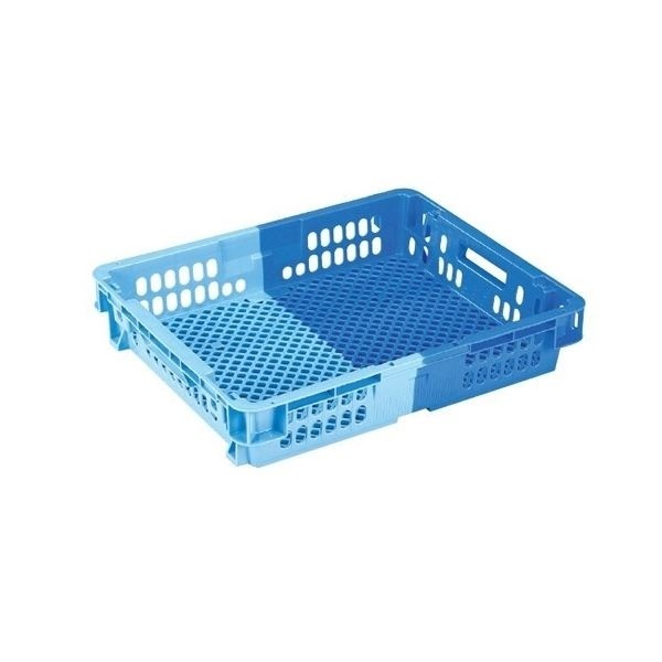 10個セット 業務用コンテナボックス/食品用コンテナー NF-M26C浅 ダークブルー/ブルー 材質：PP 32,267円