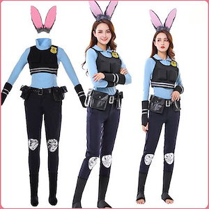 即日発送　ズートピア　ジュディ　コスプレ　ディズニー Amazon.co.jp: Angel Heart(G&J) ズートピア ジュディ コスプレ