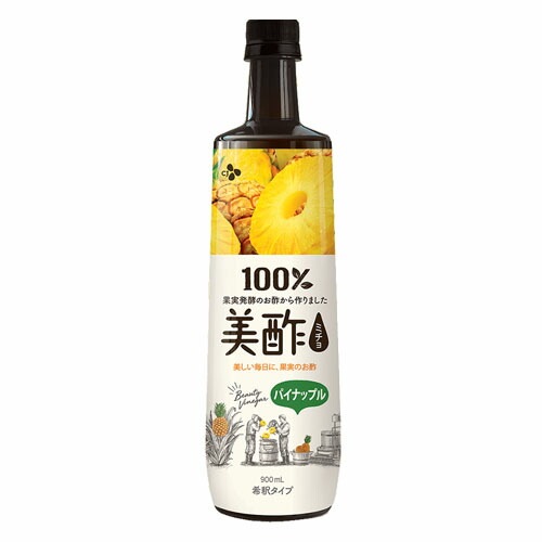 【代引き不可】 CJジャパン 900ml パイナップル味 健康酢・酢飲料