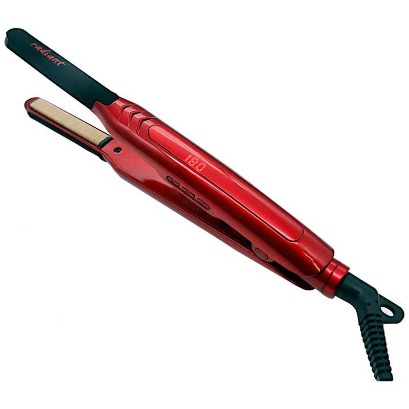 BNEXT　radiant ラディアント シルクプロヘアアイロン radiant mini ［交流(コード)式］ レッド　MKR129