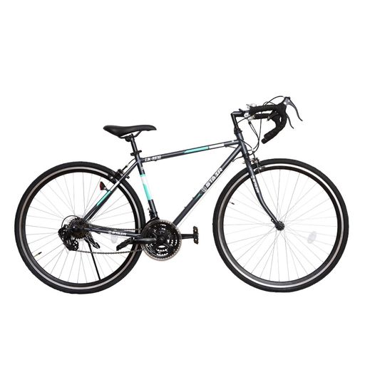 ロードバイク 自転車 シマノ21段変速 700C 2WAYブレーキシステム搭載 補助ブレーキ ドロップハンドル 超軽量高炭素鋼フレーム ワイヤ錠・ライトのプレゼント付き スポーツバイク 街乗り 通勤