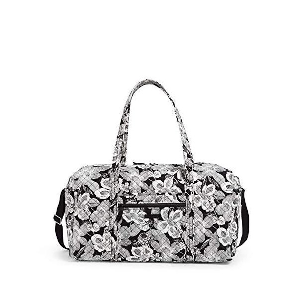 Vera Bradley womens Signature Cotton Duffel Travel Bag， Bedford Blooms， Large 22 US 並行輸入品
