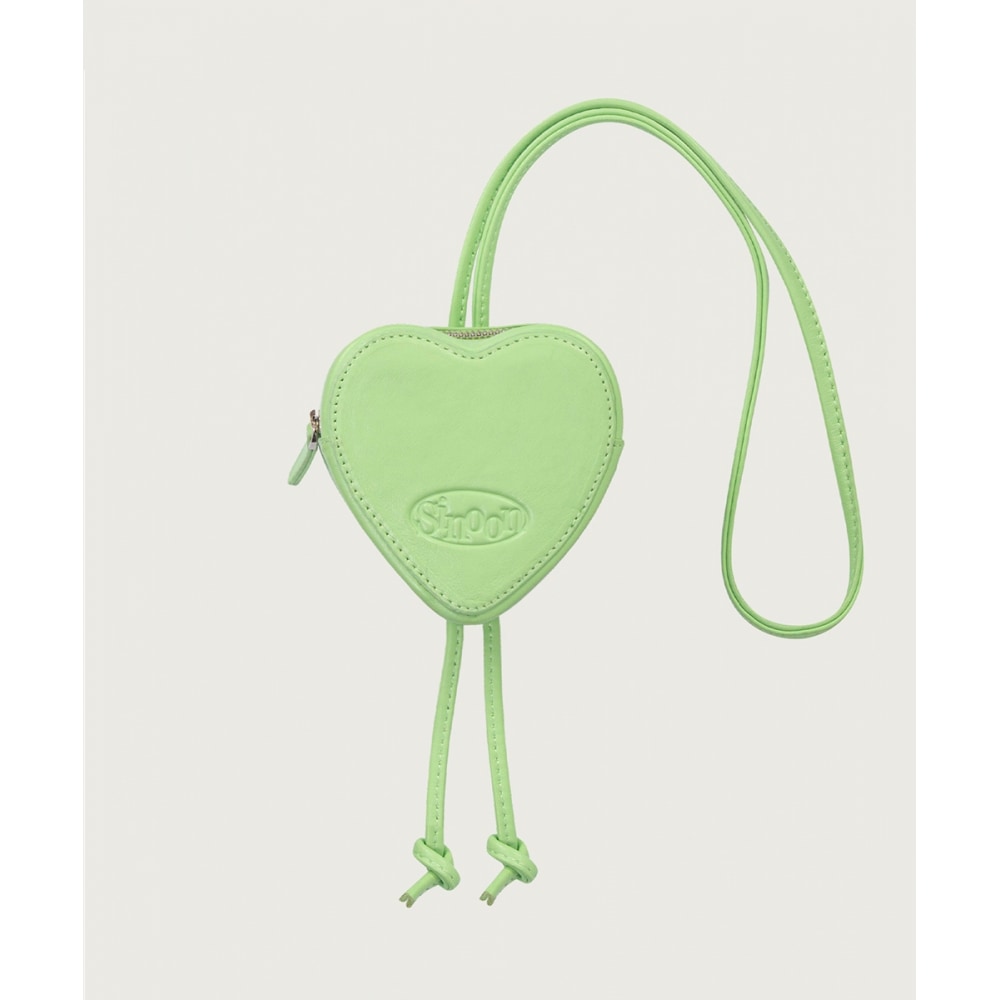 SINOON ハートバッグ (アップルグリーン)