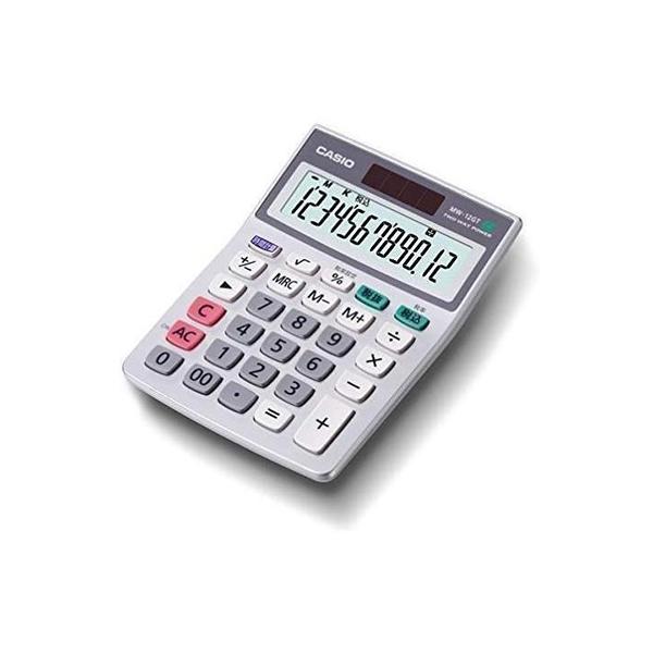 10個セット カシオ MW-12GT-N スタンダード 電卓 時間税計算
