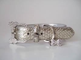 CHROMEBONESクロムボーン首輪ブリングボーン３０１０-３シルバー