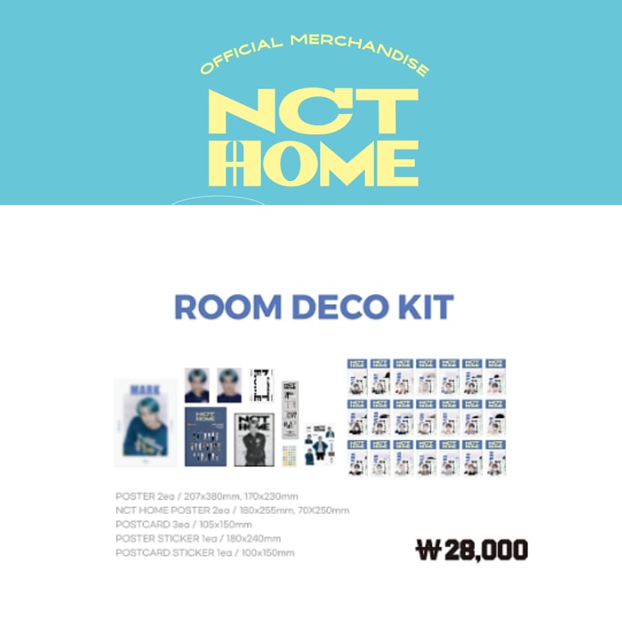 LAST 再入荷 [ NCT home 3nd MD ] ROOM DECO SET