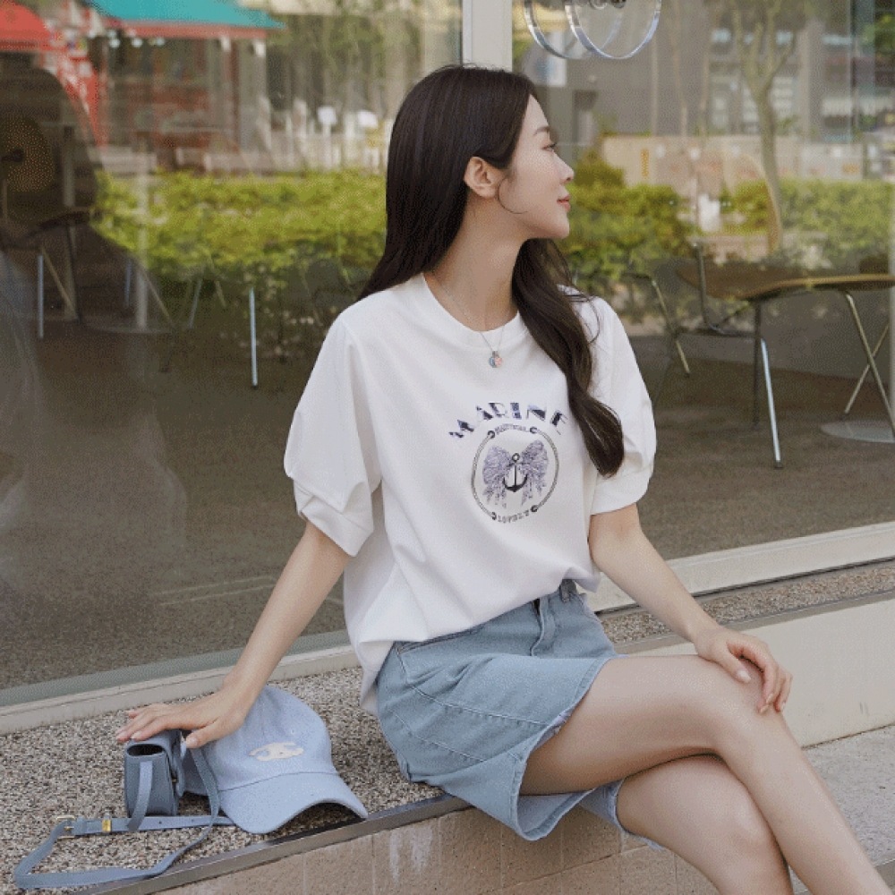 Click & Funny モンティ・パフ・ウォリアー・プリント T シャツ