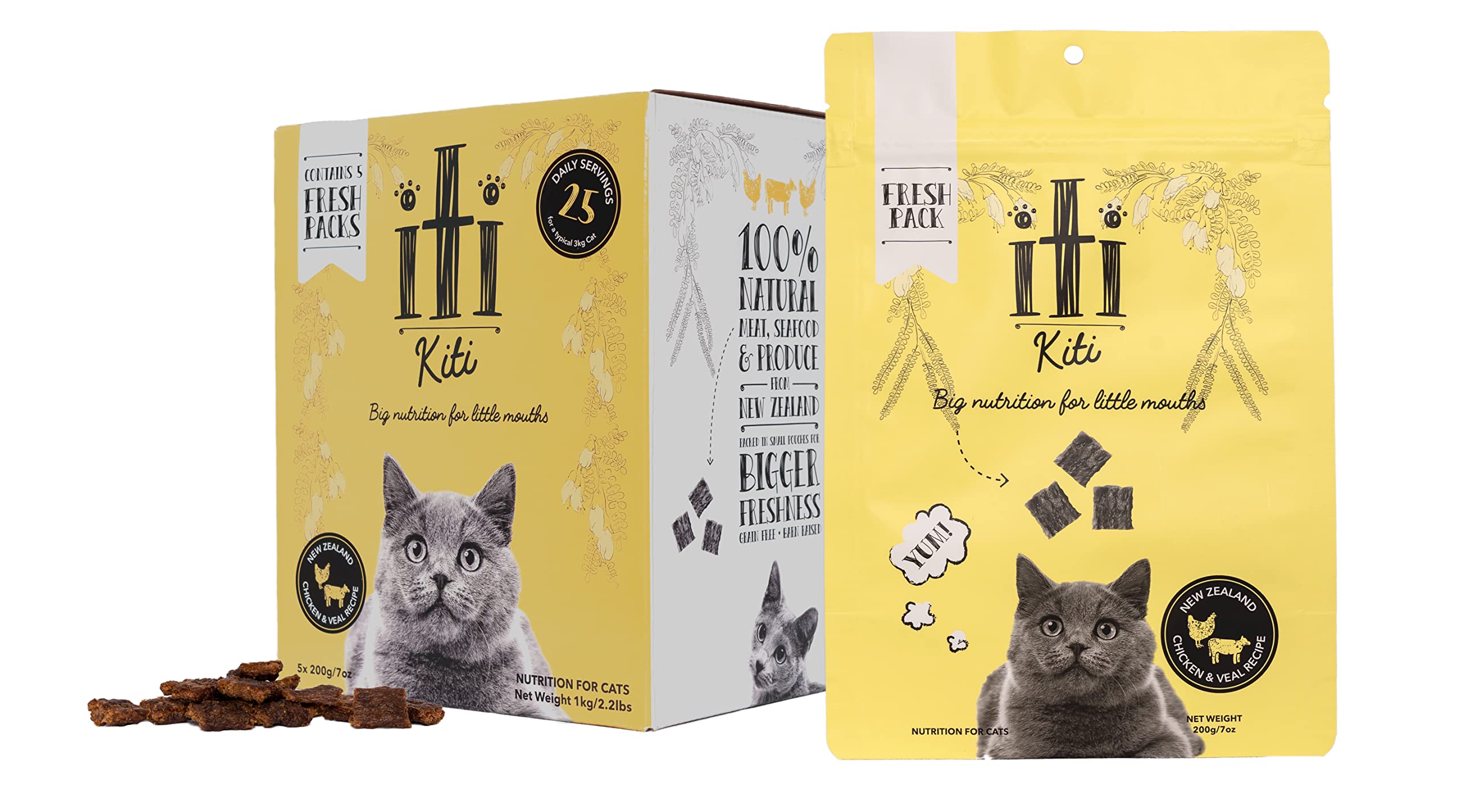 Cat チキン&ヴィール(仔牛) ディナー 1kg