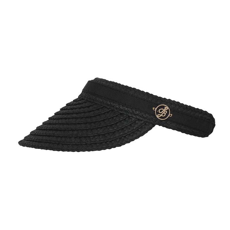 METAL LOGO STRAW VISOR_Black 44,850円