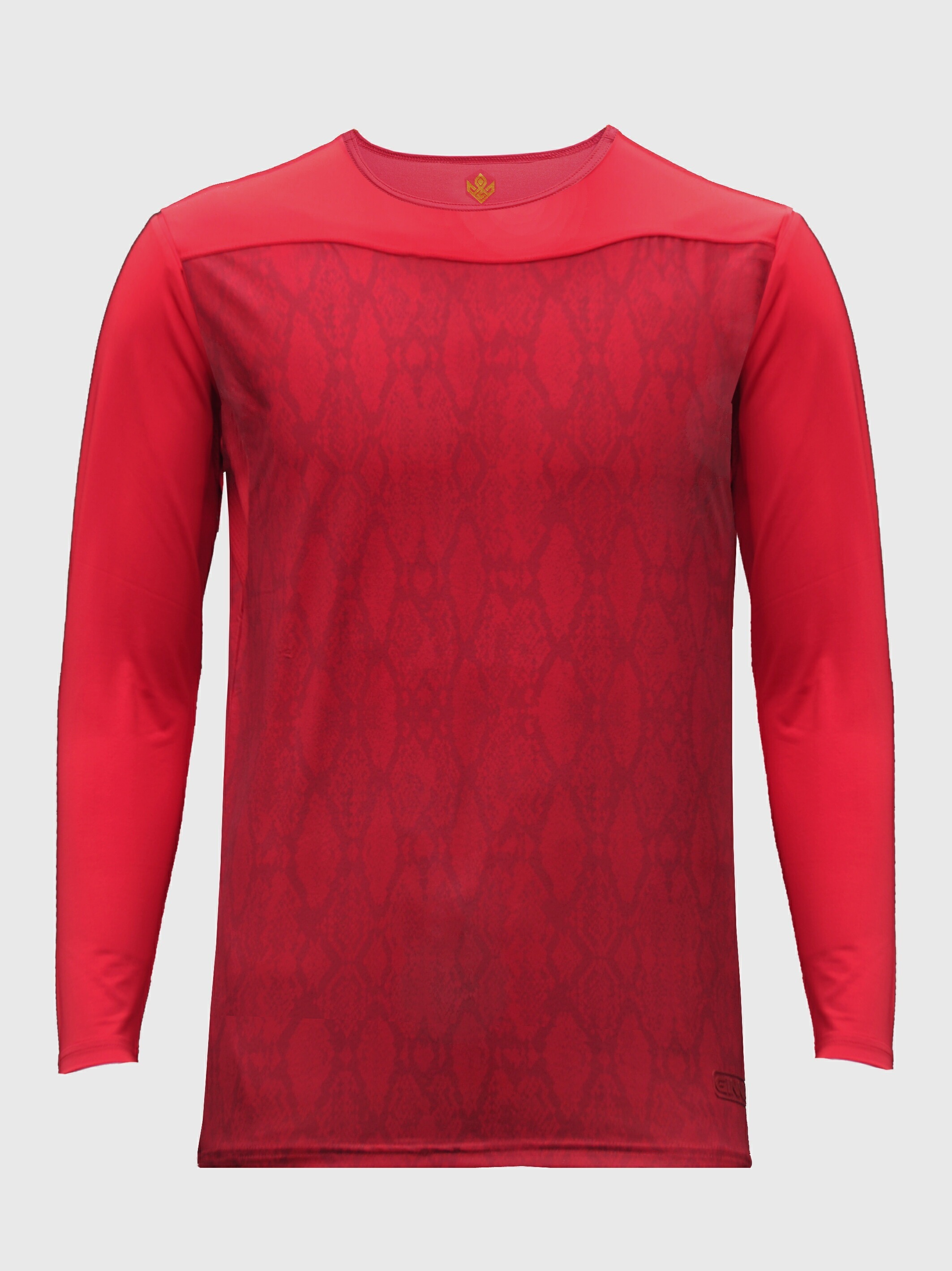 ジーニー(GINNIE) アンダーシャツ長袖 G20SP01-RED