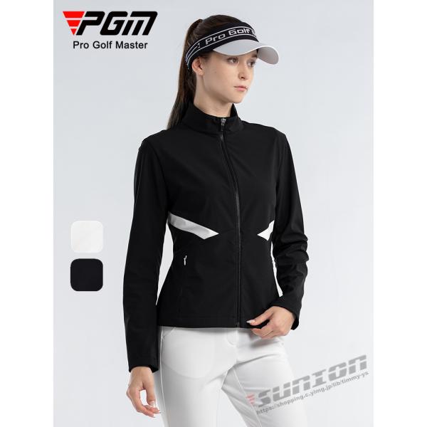 ゴルフ レディース 長袖 ゴルフウェア アウター 防寒 防風 ゴルフアウター コート ジャケット 春 秋冬 おしゃれ スポーツウェア