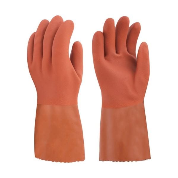 （まとめ）東和 ソフトビニスター 防寒用 LL ブラウン 653-2L 1双[x10]