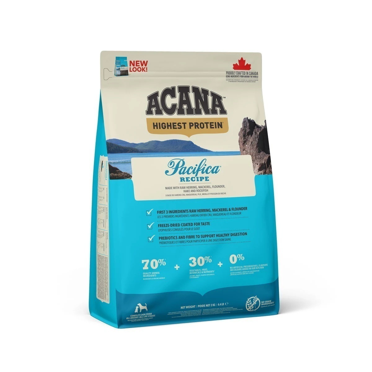 ハイエストプロテイン パシフィカドッグレシピ 2kg ドッグフード