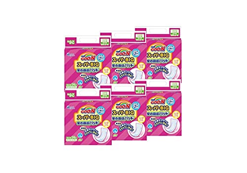 【パッド スーパーBIG】グーン 安心吸収 (1535kg)156枚(26枚6) [ケース販売] 5,394円