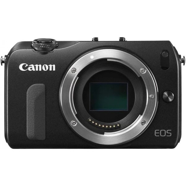 【中古】キヤノン Canon EOS M ボディ ブラック EOSMBK-BODY SDカード付き