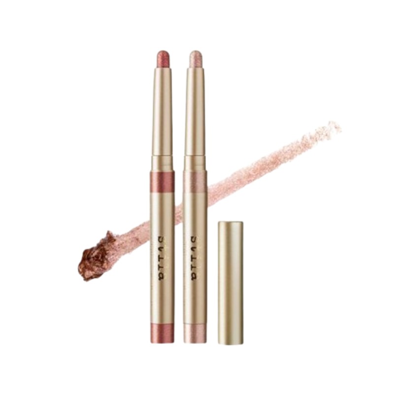 【アイドル涙袋メーカー/グリッター】トライフェクター メタリカリップアイ&チークスティック