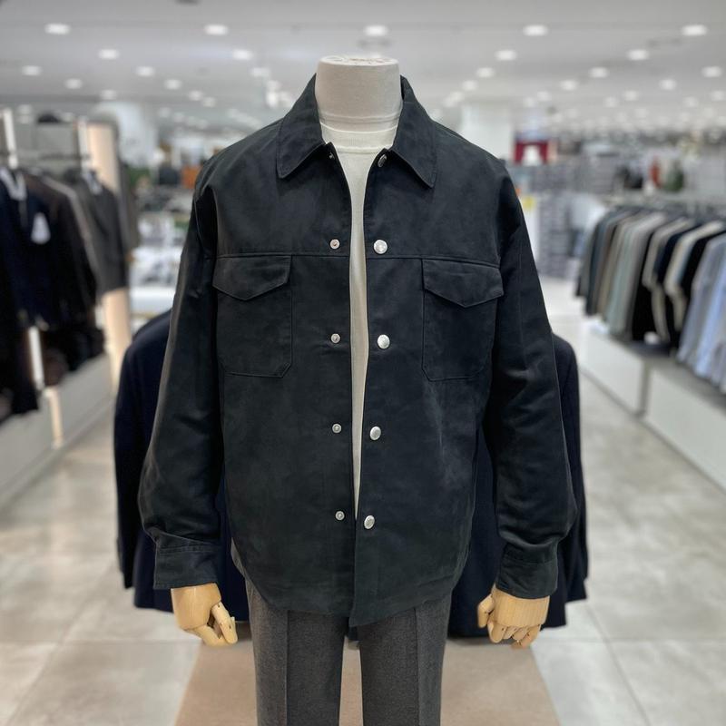 エコスエードトラッカージャケット_AAF1JJ1102_DGR_DG