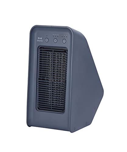 ブルーノ 2アングル セラミックファンヒーター 軽量 コンパクト 小型 足元 デスク下