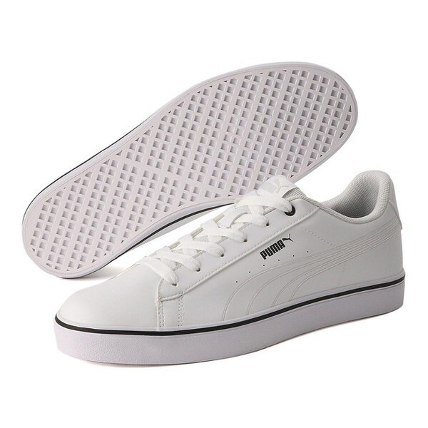 プーマ スポーツシューズ V コート バルク EB ホワイト 23cm 389908 01