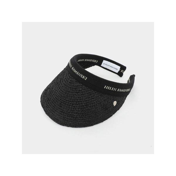 26SS ビアンカ バイザー 女性 썬캡 HAT52491 CHARCOAL BLACK