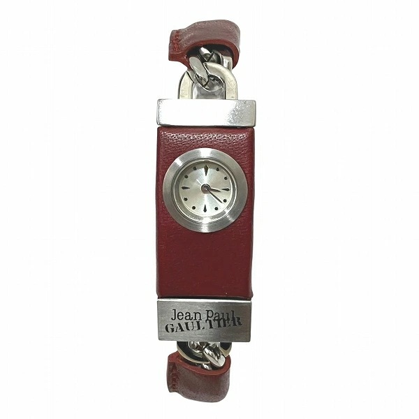 ジャンポールゴルチエ 1320-S033080 クォーツ レッド 腕時計 メンズ 4