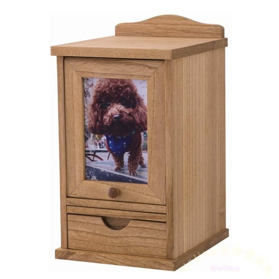 ペット仏壇 木製 骨壷収納 メモリアル用品 かわいい 仏具 ペット供養 犬猫対応 遺骨入れ ナチュラル インテリアになじむ