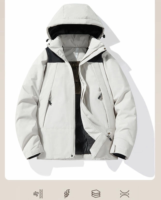 ジャケット メンズ 革ジャケット レザージャケット 防寒 紳士服 ジャケット 軽量 撥水加工 保温 防風 暖かい 大きいサイズ 秋冬服