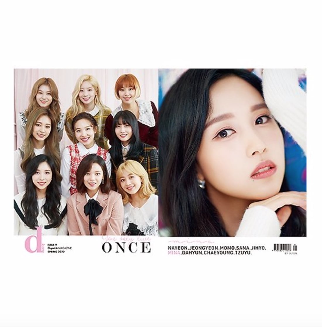 [未開封新品] D-icon ダイアイコン vol.07 TWICE TWICE, You only live ONCE- 09. ミナVER. 7,631円