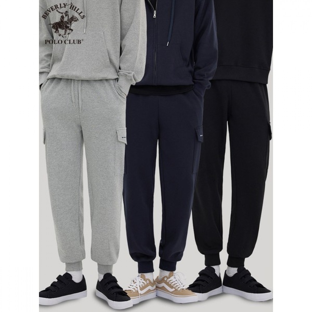 (ビバリーヒルズポロクラブ) ユニセックストレーニングジョガーパンツ 3色