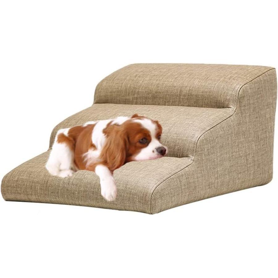 ペット用 ステップ 階段 犬 階段 犬 ステップ，スロープ スポンジ 滑り止め ギャングウェイ メッシュ ポータブル 耐久性 犬 はしご 屋内 ペット用品 ，段差スロ